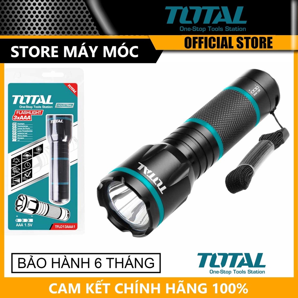 Đèn pin 3w total tfl013aaa1- hàng chính hãng