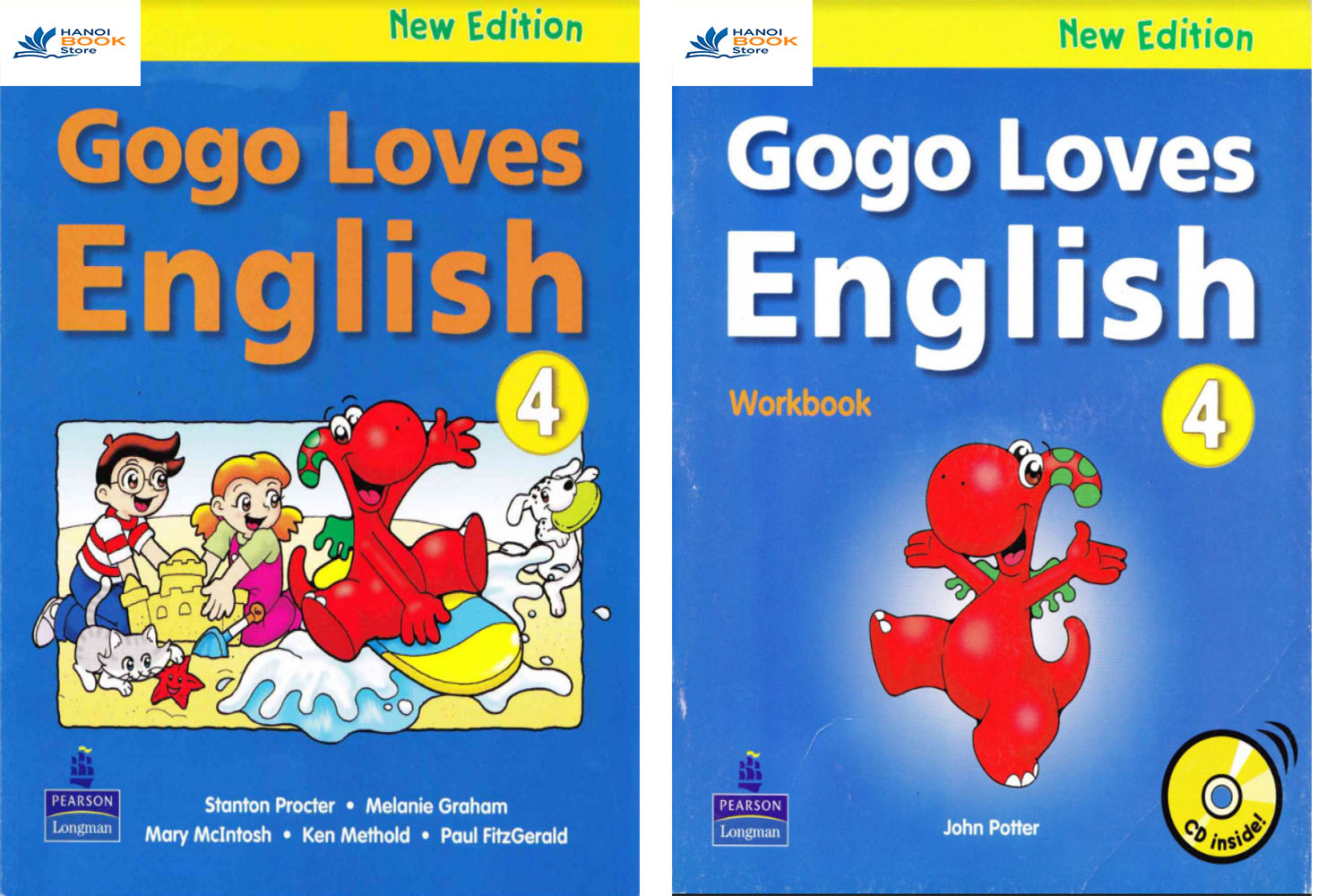 Gogo love English 4 Student book Work book (Sách màu) Lazada.vn