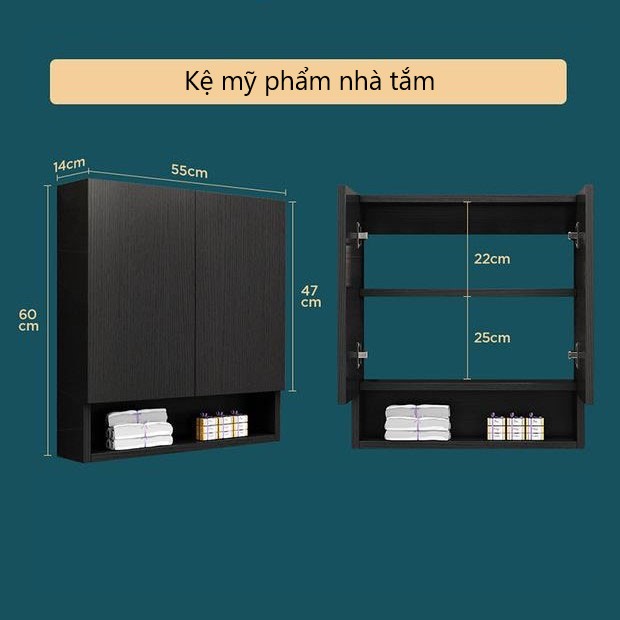 Mua Tủ kệ đựng mỹ phẩm nước hoa kệ treo tường để đồ đa năng gỗ MDF nhập kh  rẻ nhất, uy tín, chất lượng nhất