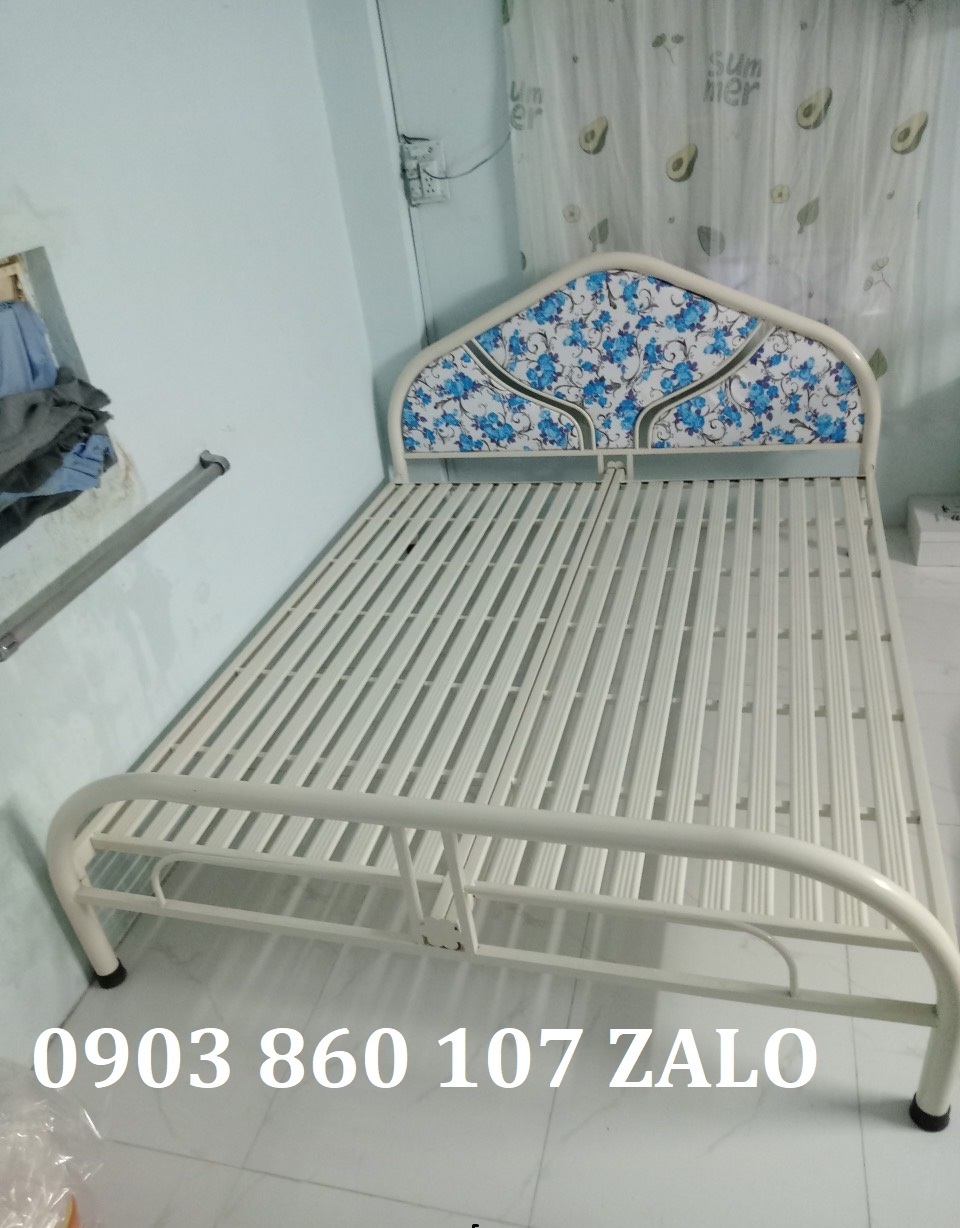 [HCM]giường ngủ giường sắt đơn giá rẻ đủ kích thước 80cm 1m 1m2 1m4 1m6 1m8 dài 2m giao hàng toàn quốc