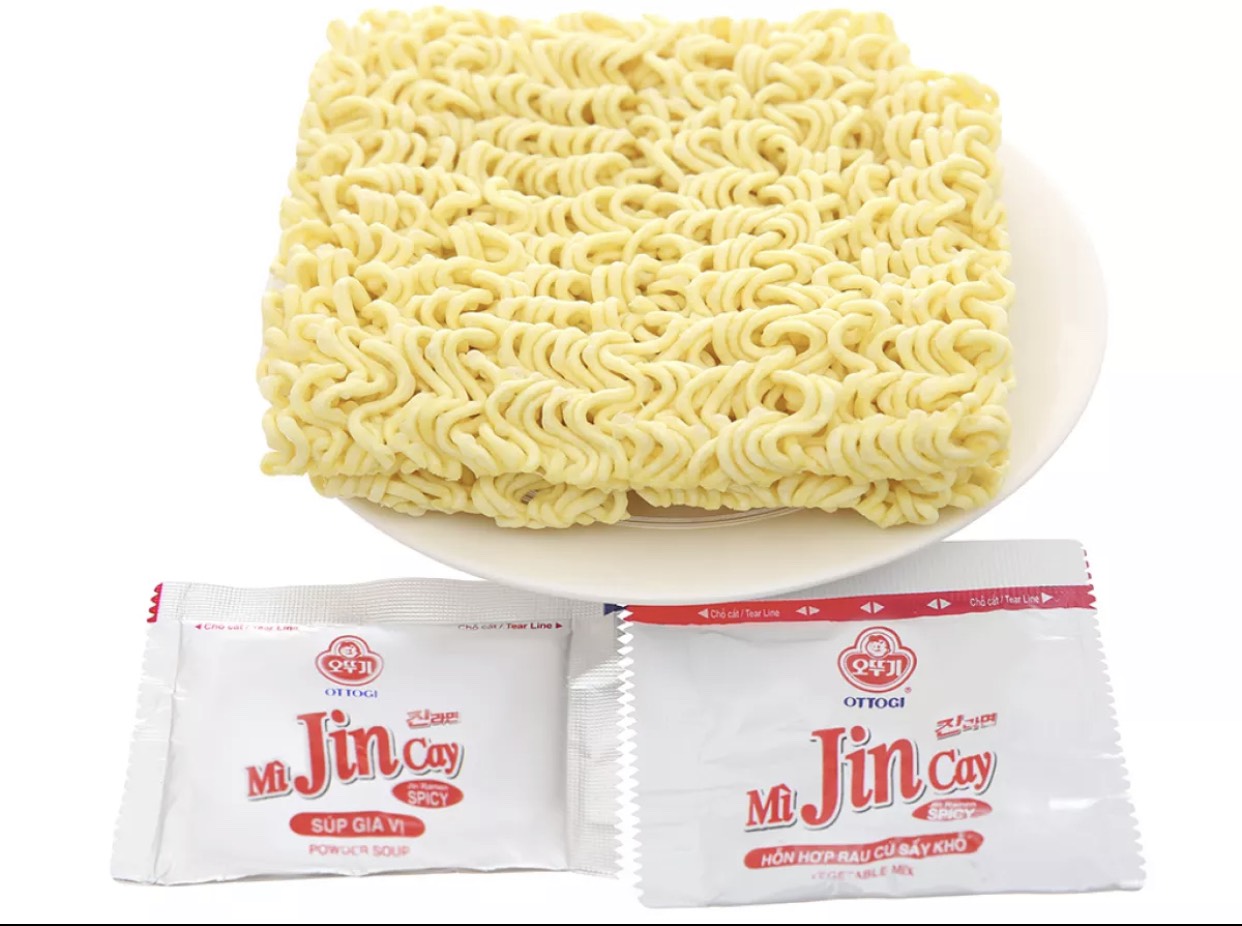 Thùng 20 gói mì Jin Cay Ottogi 120gx20