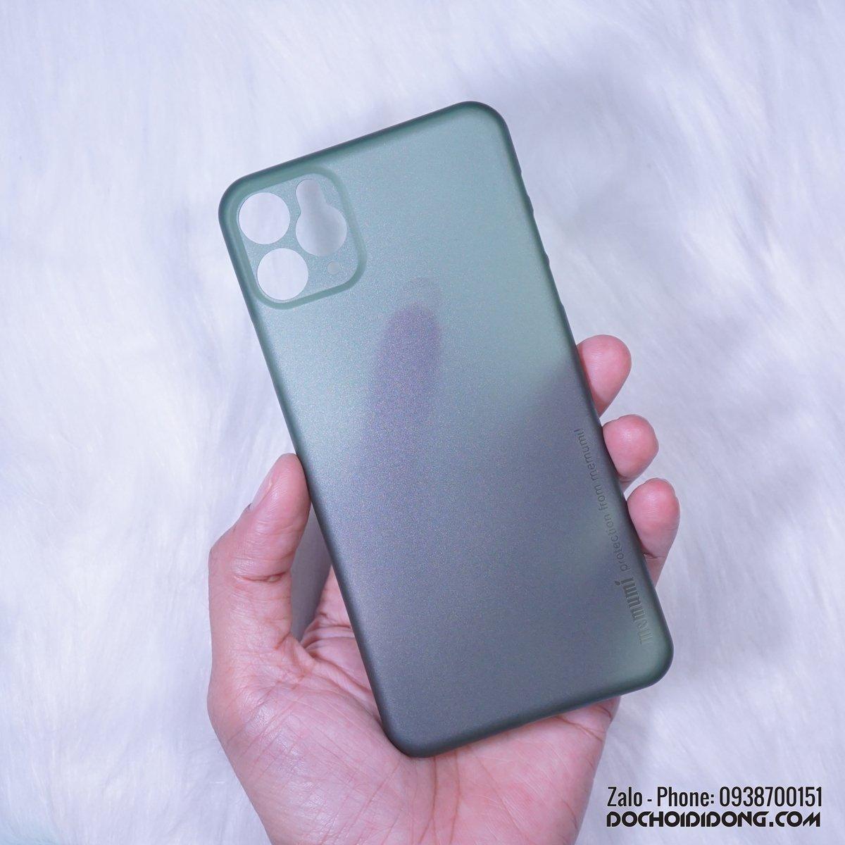 [HCM]Ốp lưng iPhone 11 Pro Max Memumi siêu mỏng 0.3mm