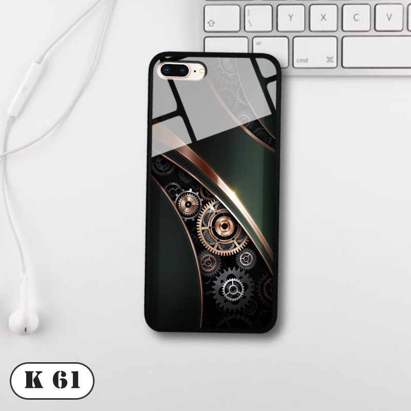 Ốp lưng kính 3D điện thoại IPHONE 8 PLUS