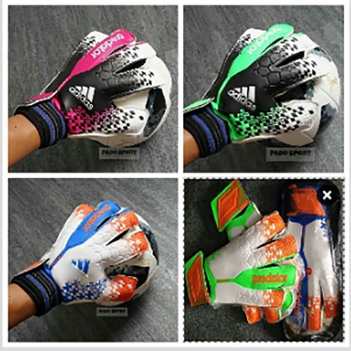 Găng tay thủ môn, găng tay bắt bóng Predator Adidas có xương bảo vệ cao cấp
