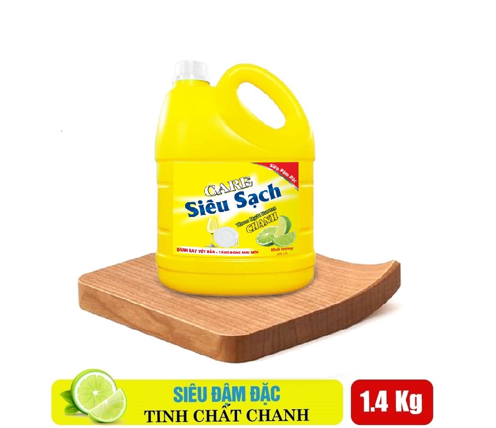 Nước Rữa Chén Care Siêu Sạch Siêu Đậm Đặc 3600 ML