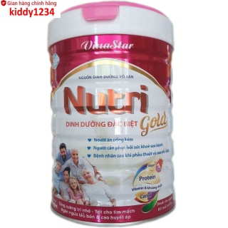 Sữa bột Vinastar Nutri Gold 900g dinh dưỡng cho nguòi ăn uống kém, người bệnh, người sau phẫu thuật hoặc sau sinh (kiddy1234) thumbnail