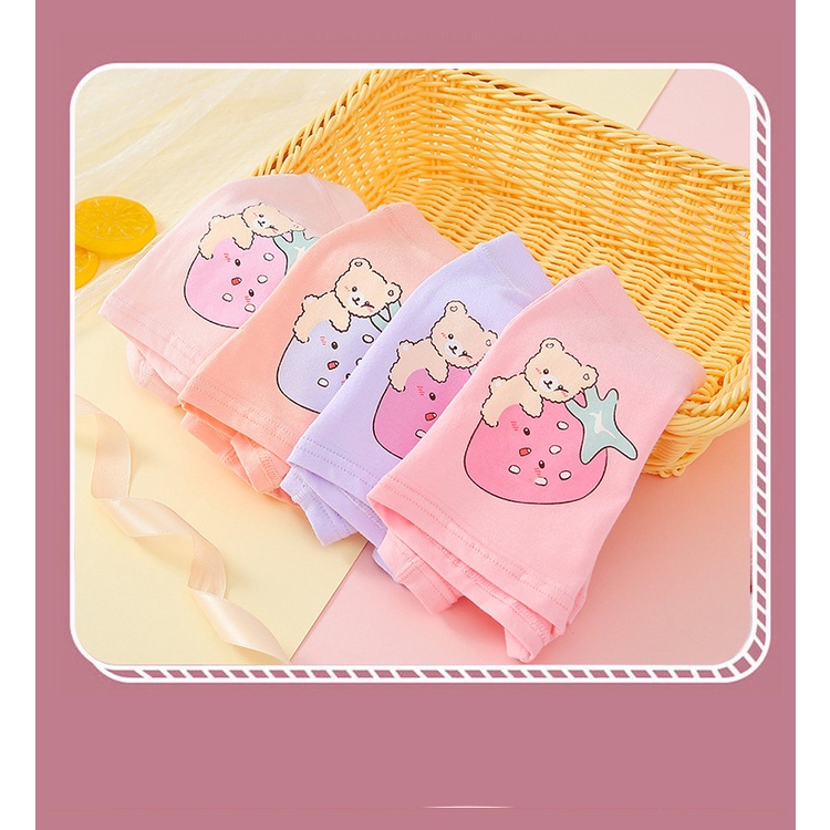Quần Chục Đùi Cotton Kẻ Cho Bé Trai Bé Gái
