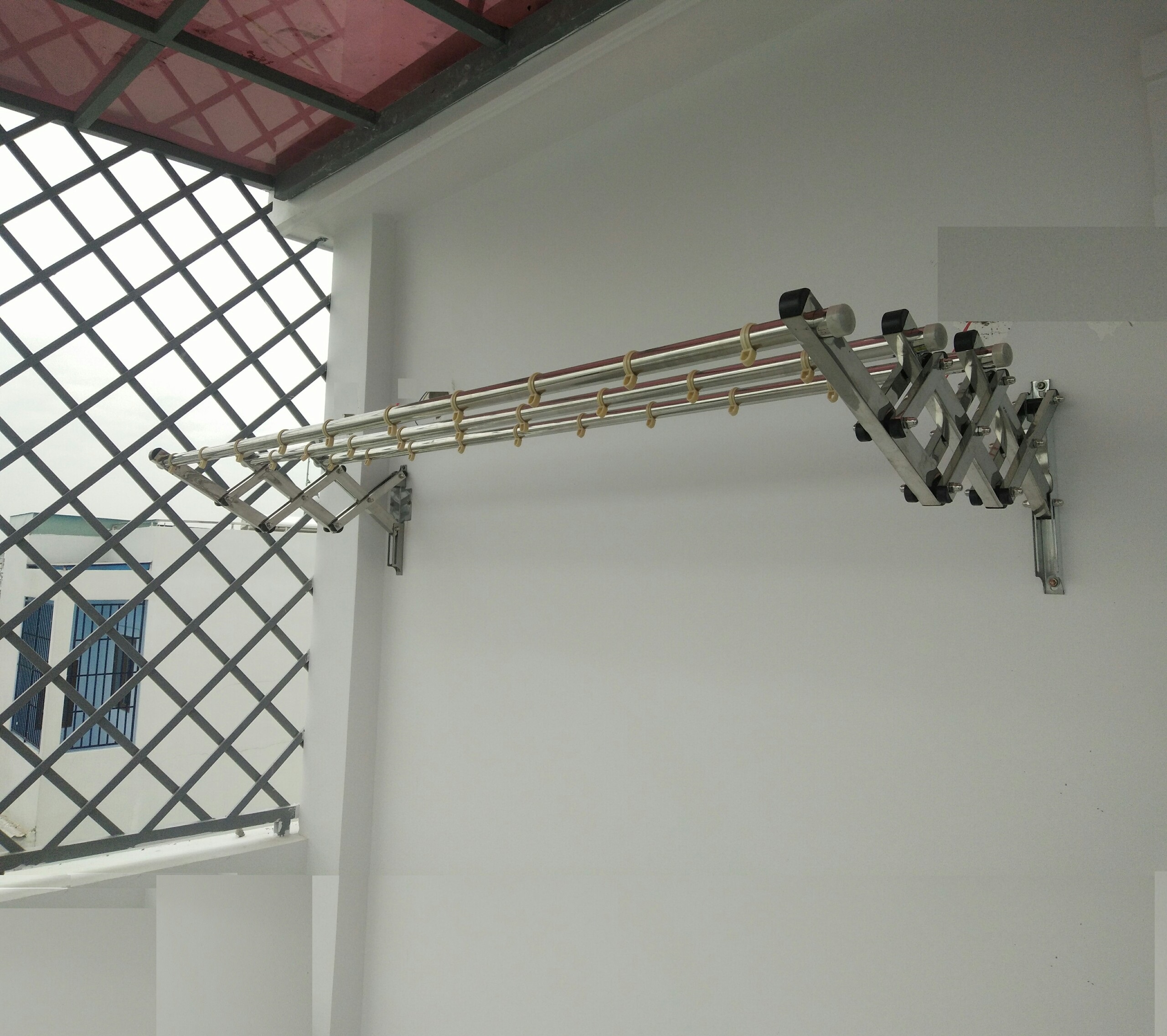 CÂY PHƠI QUẦN ÁO INOX THANH PHƠI DÀI 1.8m