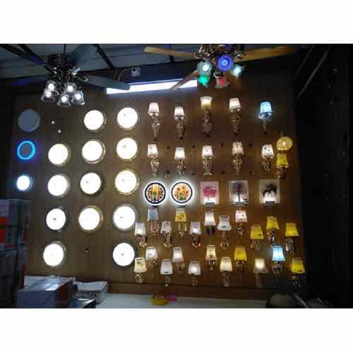 Đèn gắn tường pha lê Led 2 đầu cao cấp-ĐỔI 3 MÀU CHỐNG NƯỚC