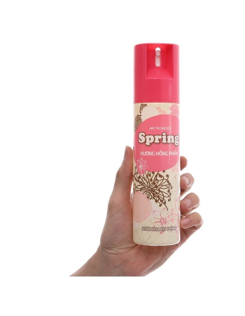 NƯỚC HOA XỊT THƠM PHÒNG SPRING HƯƠNG HỒNG PHẤN