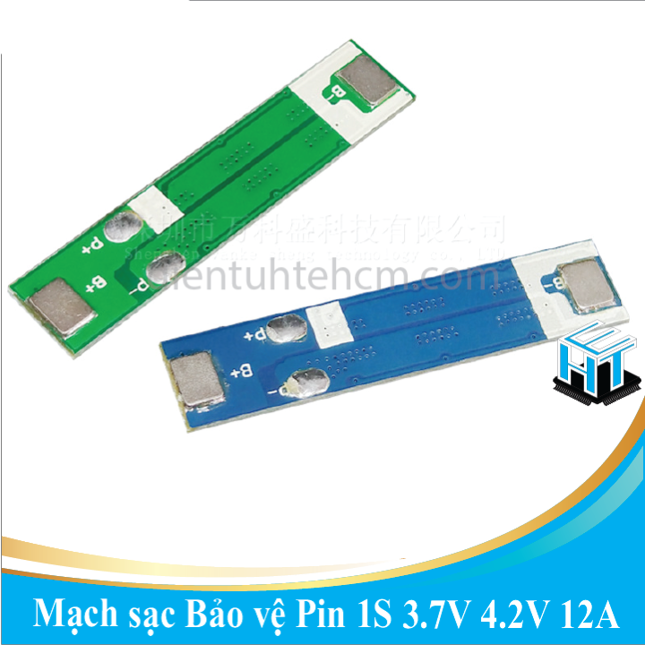 Mạch sạc Bảo vệ Pin 1S 3.7V và 3.2V 12A