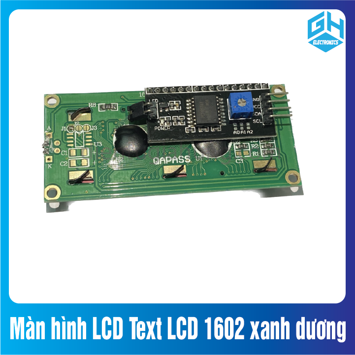 Màn hình LCD Text LCD 1602 xanh dương