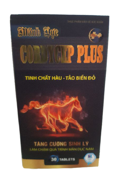 Mãnh Lực Cordycep Plus - Tăng cường sinh lý nam