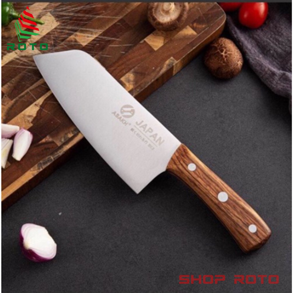 Dao Chặt Nhật Bản ASAKH SK5 Cán Gỗ Bén