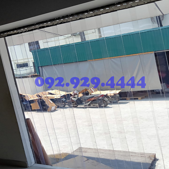 Rèm Nhựa (Cao 3m x Dày 2mm) Ngăn Lạnh Điều Hòa