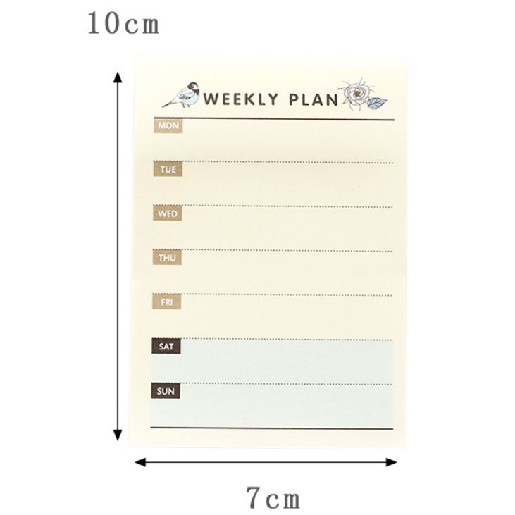 GIẤY NOTE KẾ HOẠCH