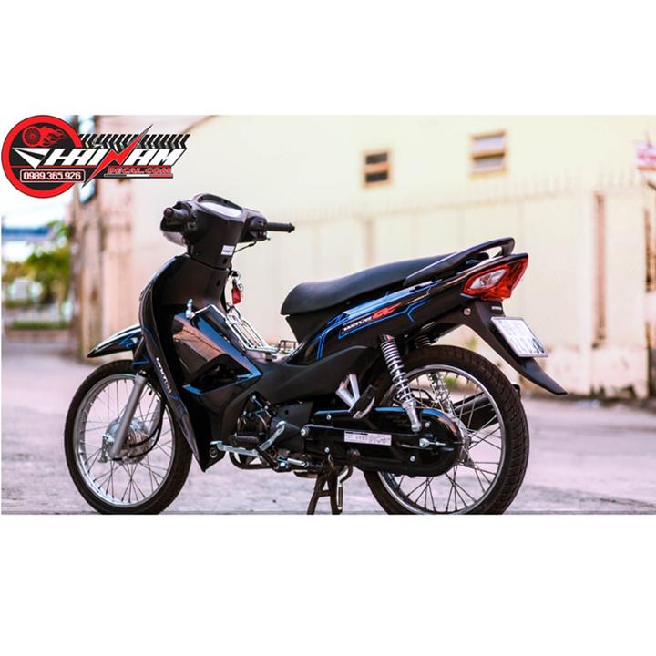 Tem trùm wave đen chỉ xanh