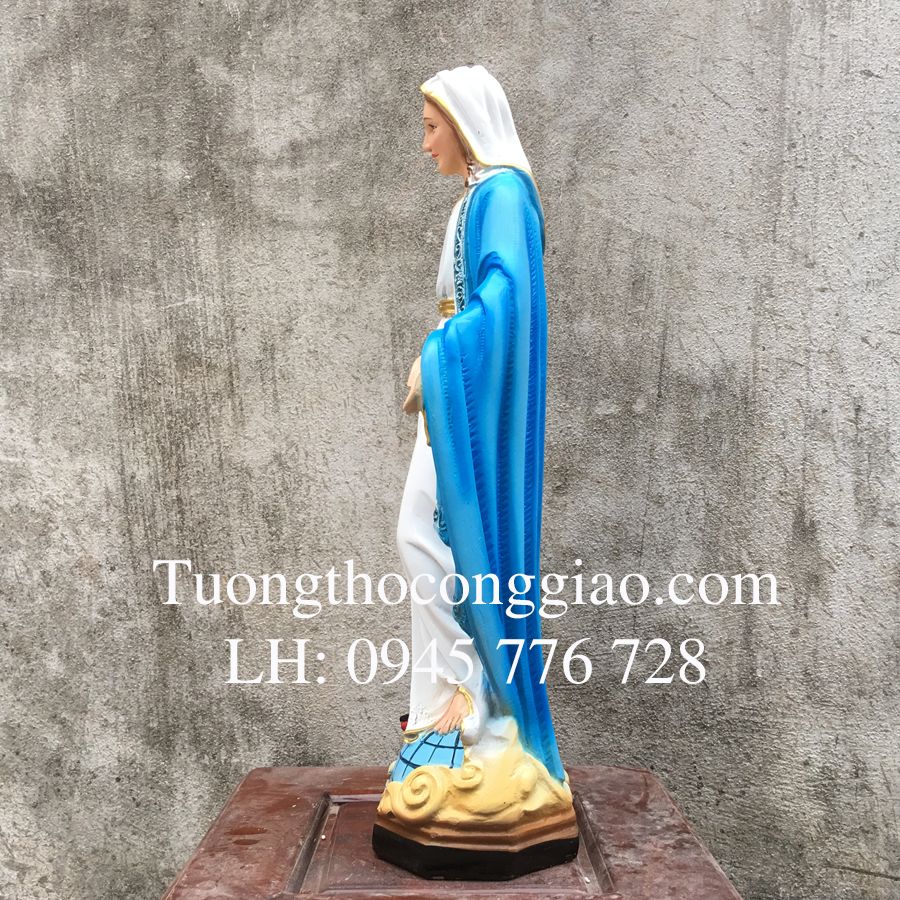 Tượng Đức Mẹ Ban ơn 50cm