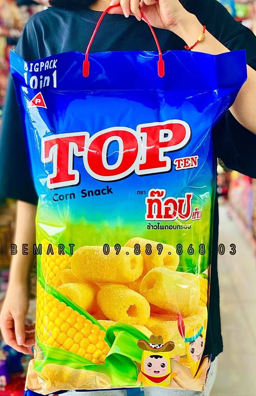 SNACK Que TÔM / BẮP KHỔNG LỒ - Thái Lan