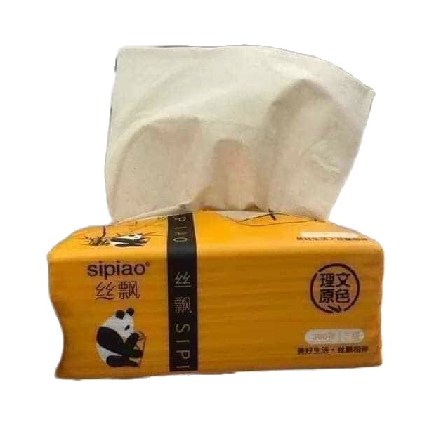 [HCM](Combo 2 gói) Giấy ăn gấu trúc Sipiao siêu dai