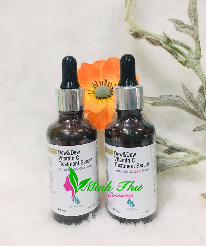 Serum dew&dew vitamin c treatment 50ml - chống lão hóa tái tạo da tươi trẻ
