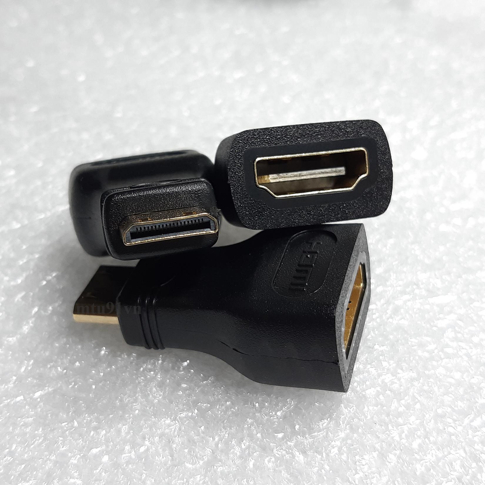 Đầu Chuyển Mini HDMI sang HDMI (1080P)