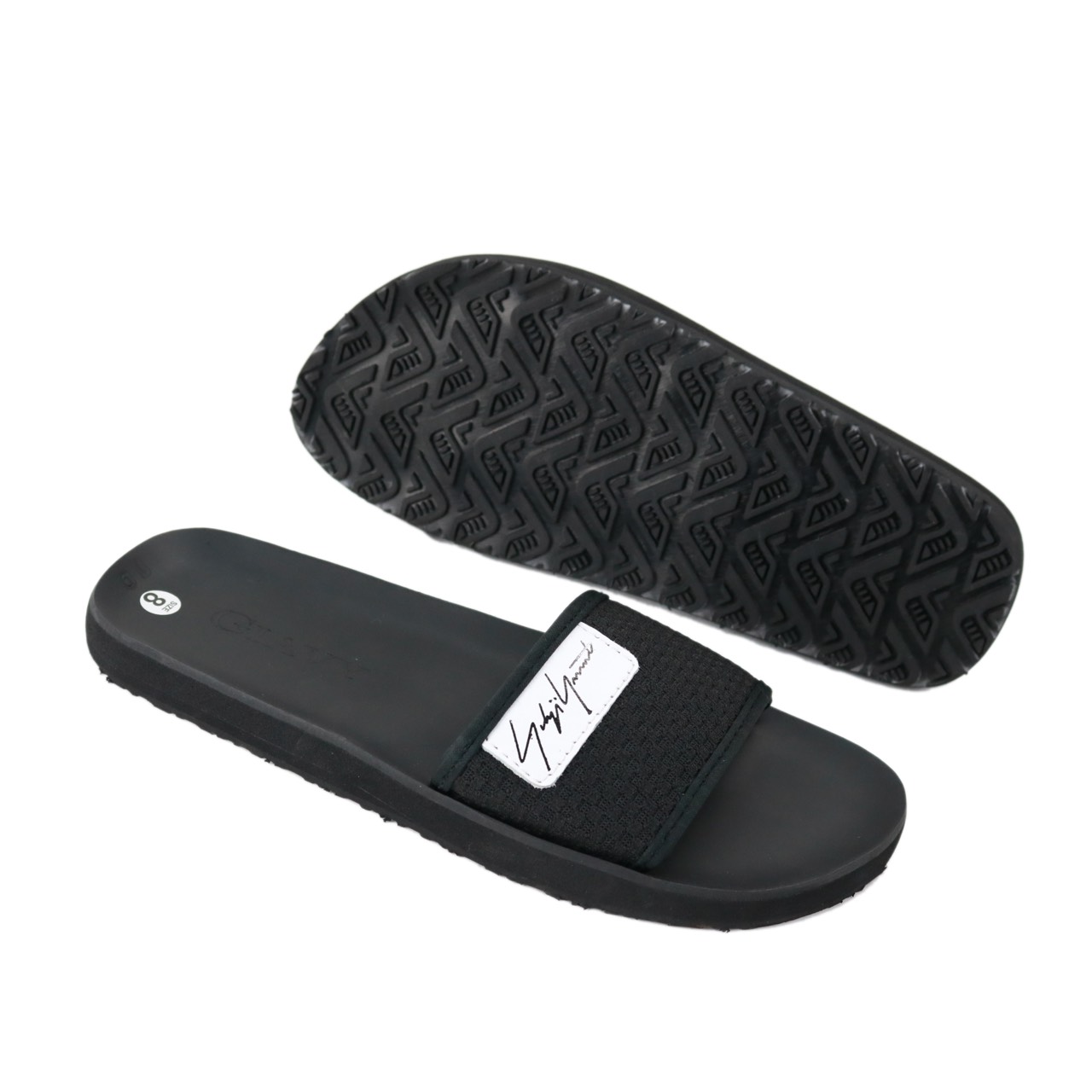 DÉP GIAVY QUAI NGANG NỮ- K484 ĐEN