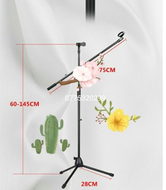 [FREESHIP MAX + MÃ GIẢM GIÁ] - Chân đế đứng kẹp micro bom mic stand chân đế kẹp mích