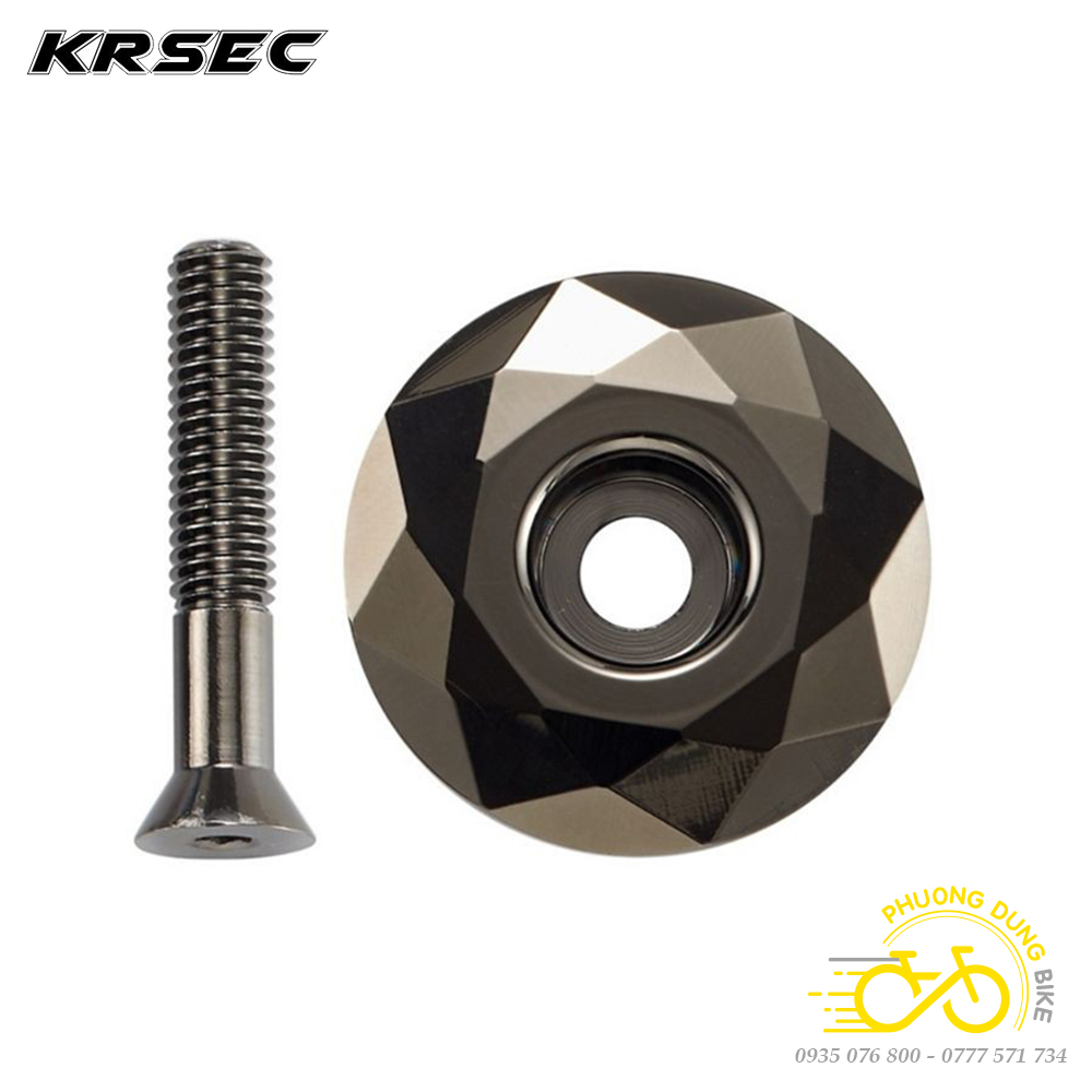 Nắp đậy pô tăng xe đạp KRSEC