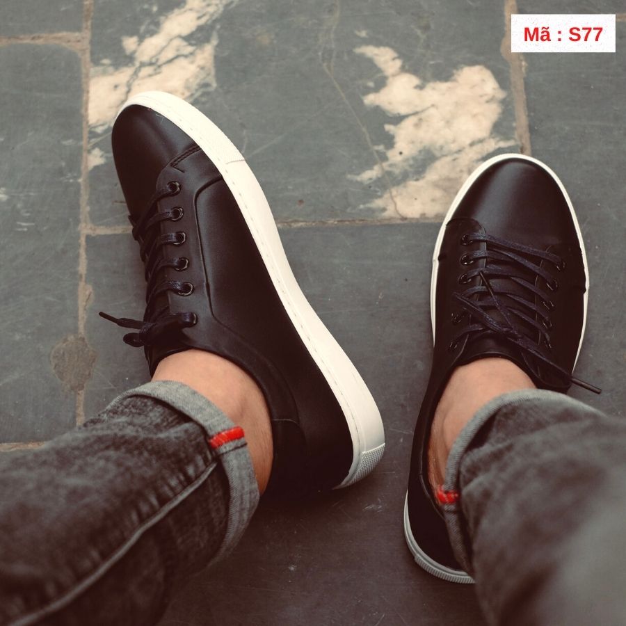 Giày Sneaker Da Bò Xịn Sò