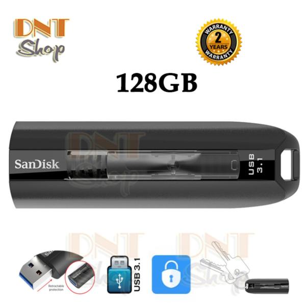 Bảng giá USB 3.1 SanDisk Extreme Go CZ800 128GB 200MB/s (SDCZ800-128G-A46) Phong Vũ