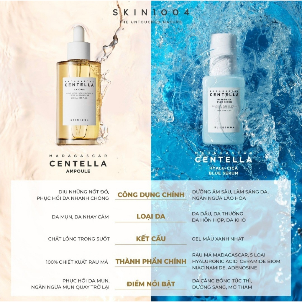 Tinh chất Skin1004 Madagascar Centella Ampoule 55ml