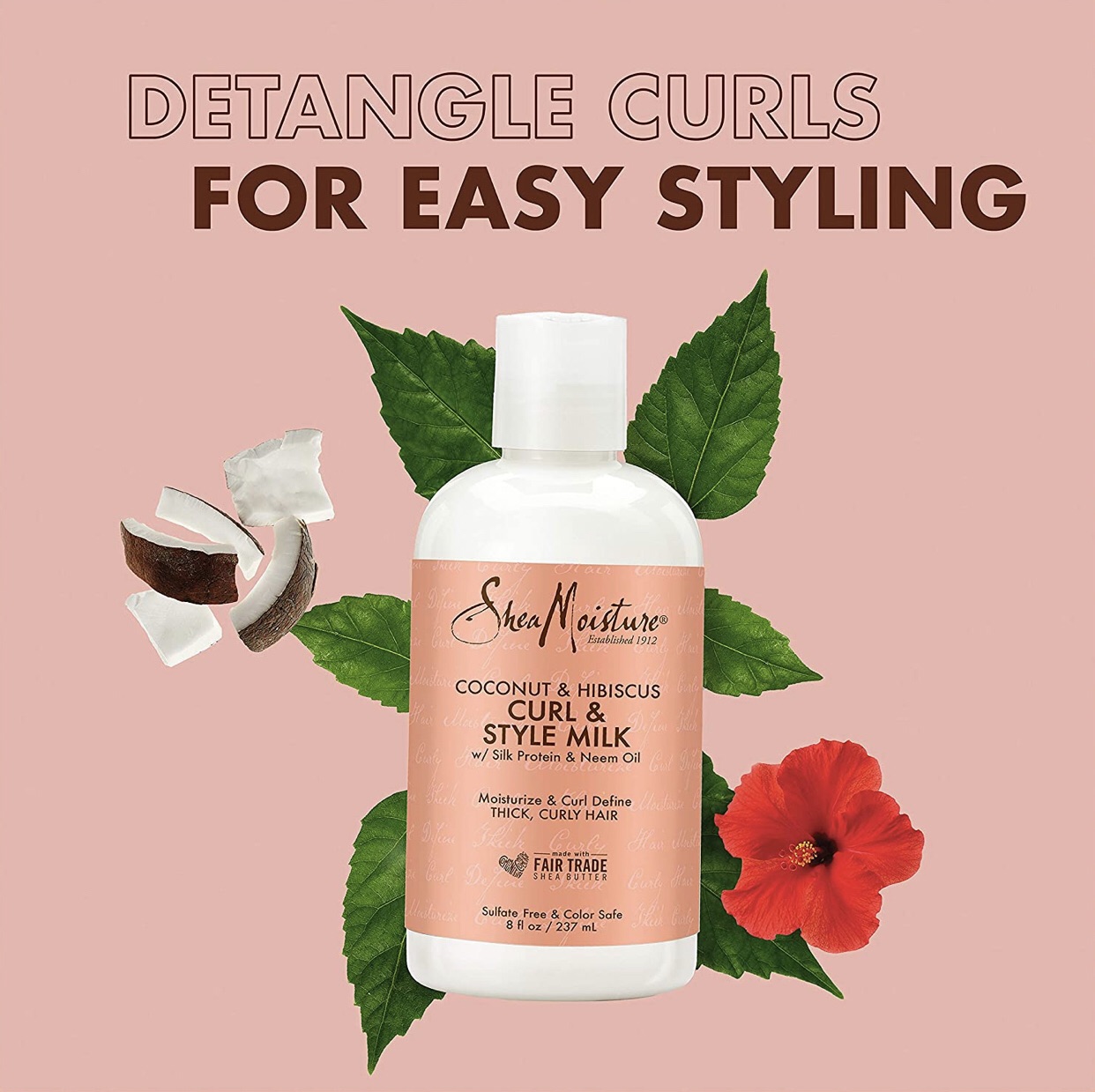 Sữa dưỡng Shea Moisture giữ nếp tóc uốn