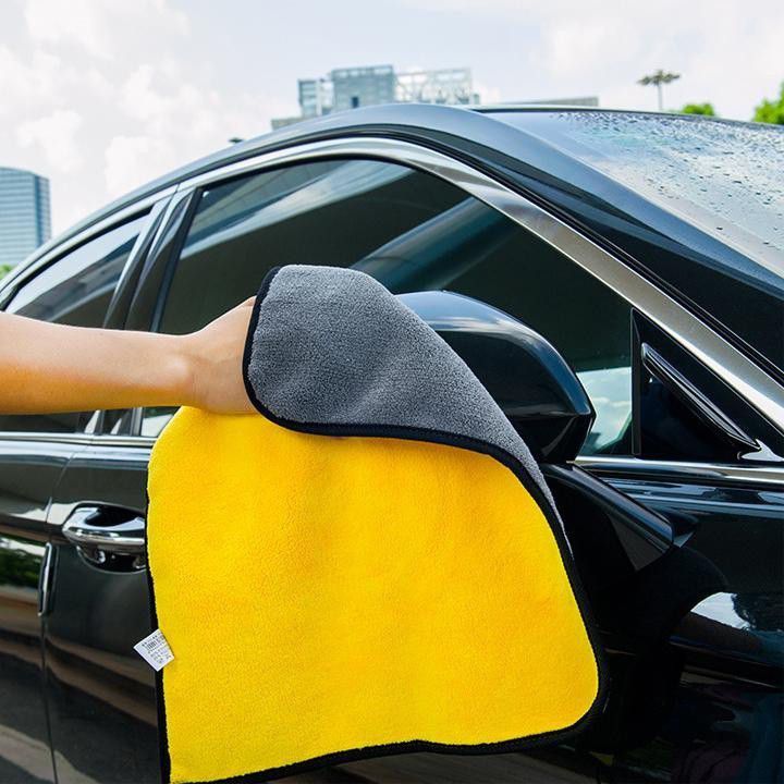Khăn Lau Sợi Microfiber Thấm Hút Siêu Tốt Không Xù Lông