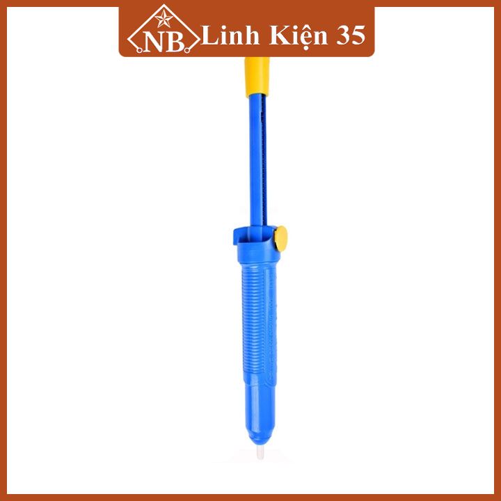 Súng hút thiếc hàn loại to 140 dài 33cm ống hút to khỏe hút cực sạch màu xám/xanh
