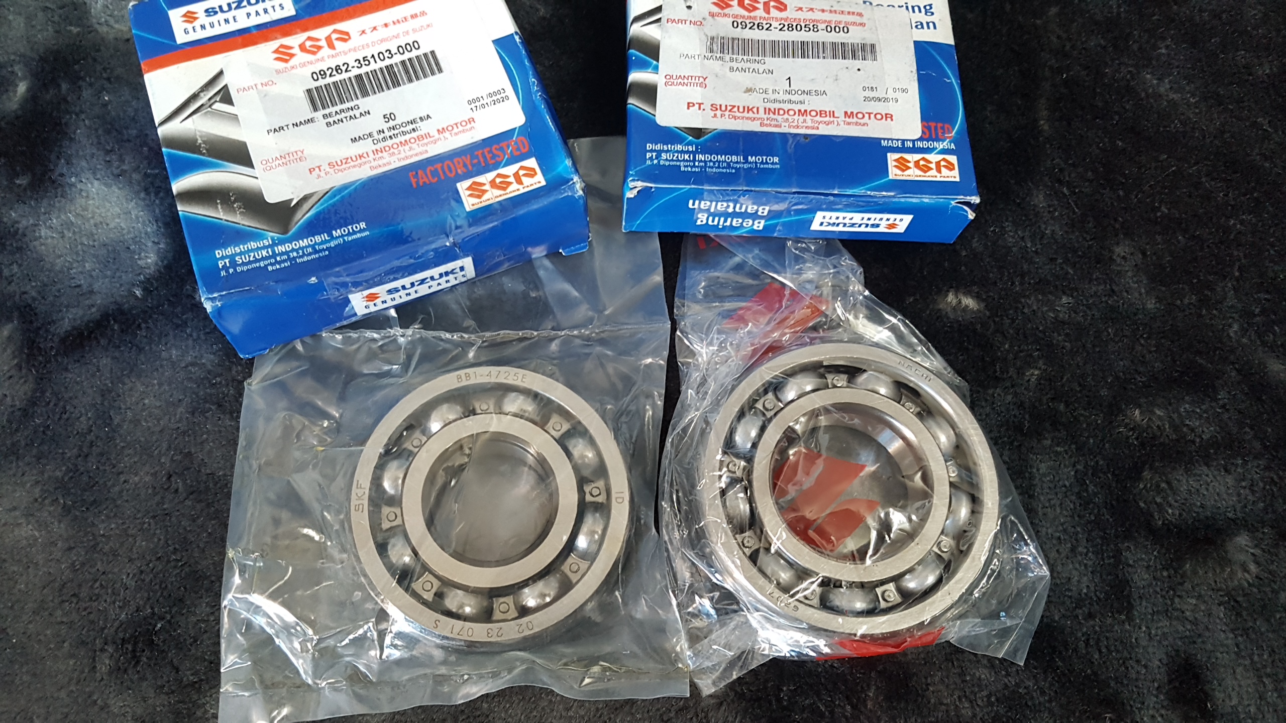 [HCM]Cặp bạc đạn den Satria Fi Raider Fi
