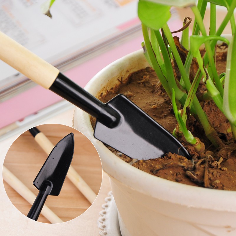 [HCM]Bộ 3 Món Dụng Cụ Làm Vườn Trồng Cây Mini