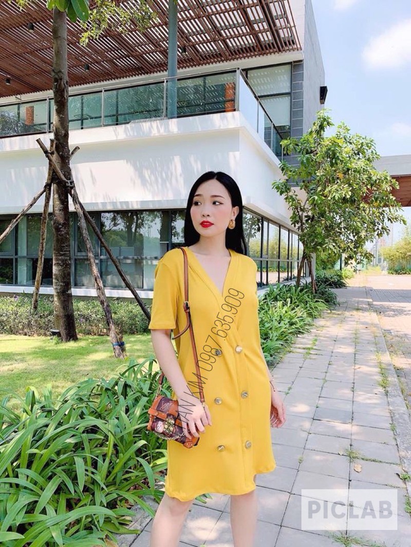 [HCM]ĐẦM SUÔNG GIẢ VEST SANG CHẢNH - MT03