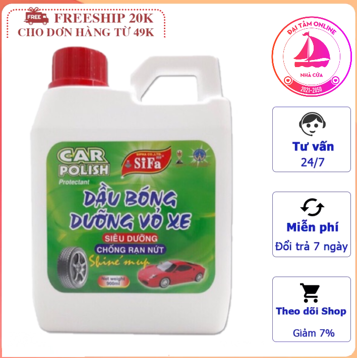 Dầu dưỡng bóng vỏ xe Sifa siêu đặc