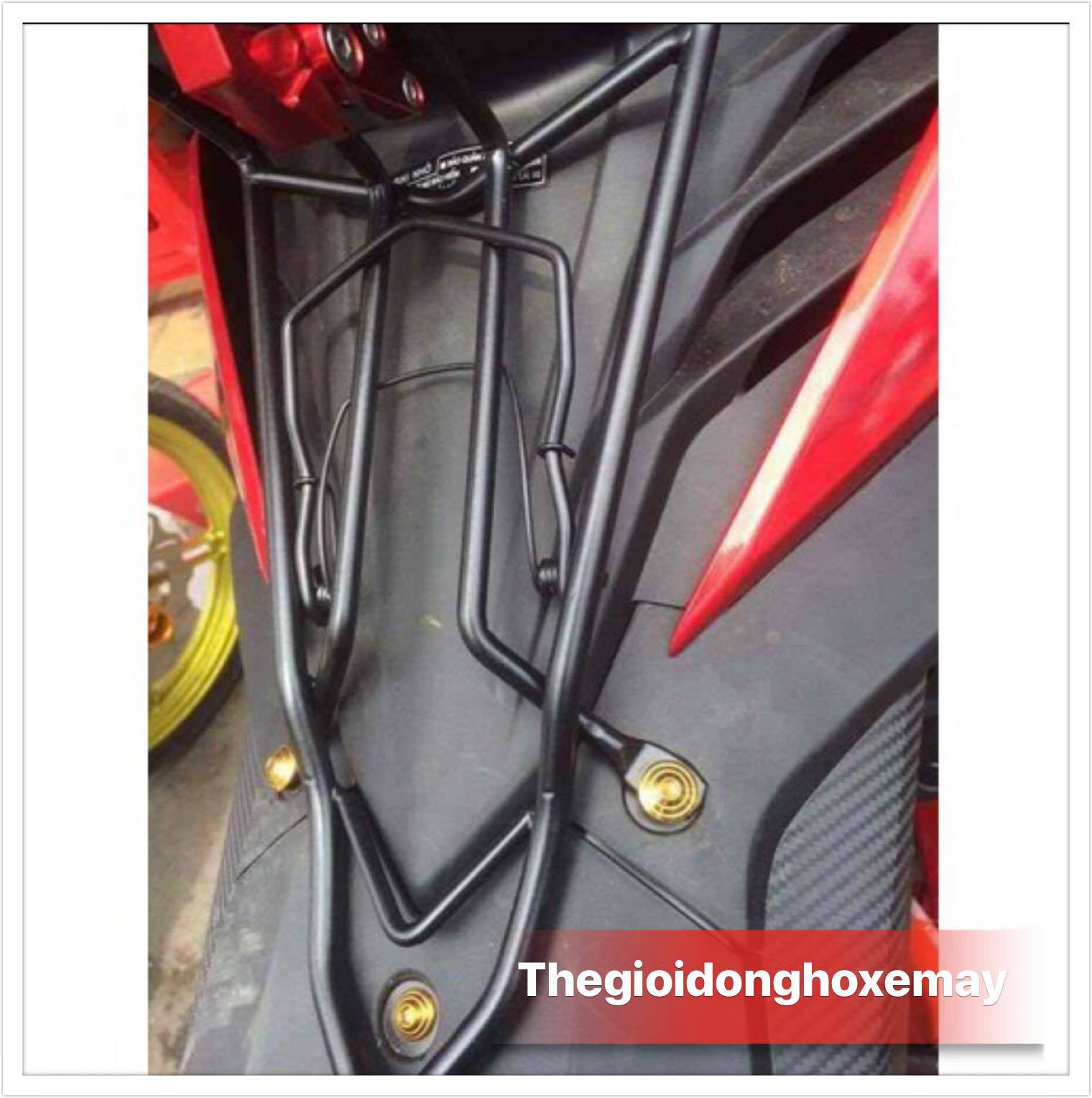 Baga giữa inox đen Winner 150
