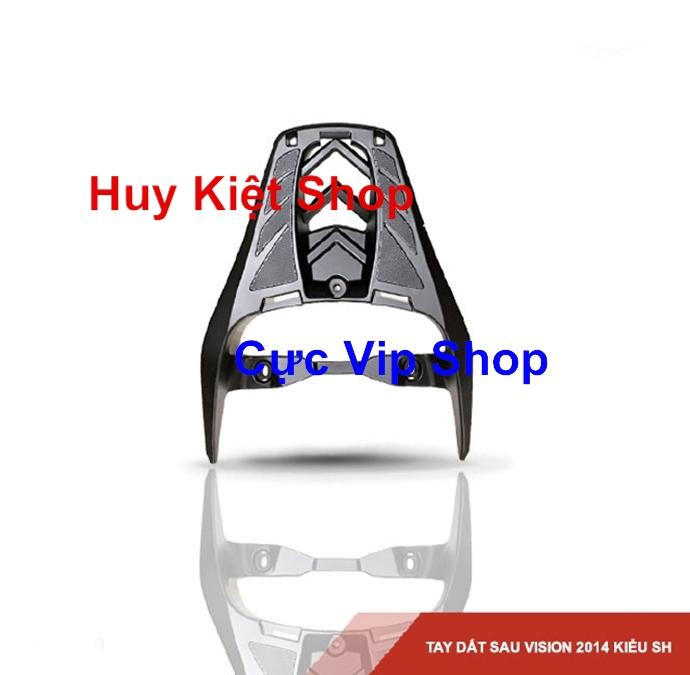 [HCM]Cảng Sau Vision 2014 - 2018 Kiểu Dáng SH300i Đen Mờ Đẳng Cấp MS2165