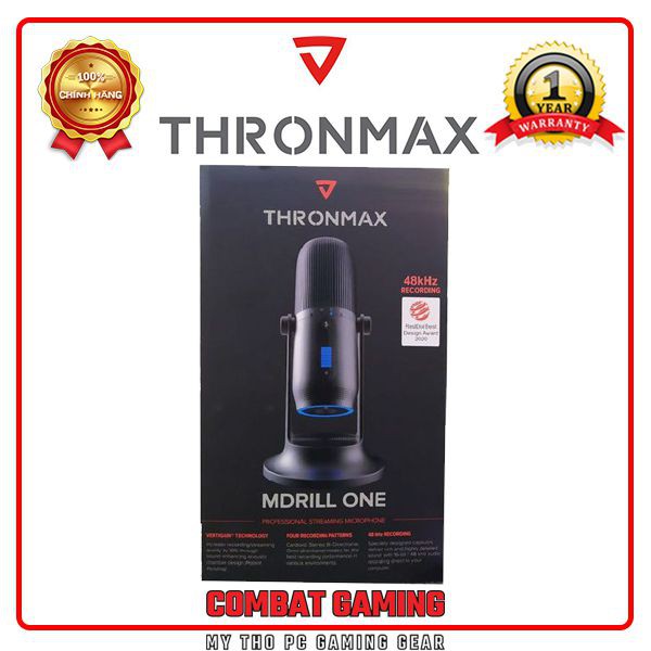 Micro Thu Âm THRONMAX MDRILL ONE M2 (JET BLACK - SLATE GRAY)