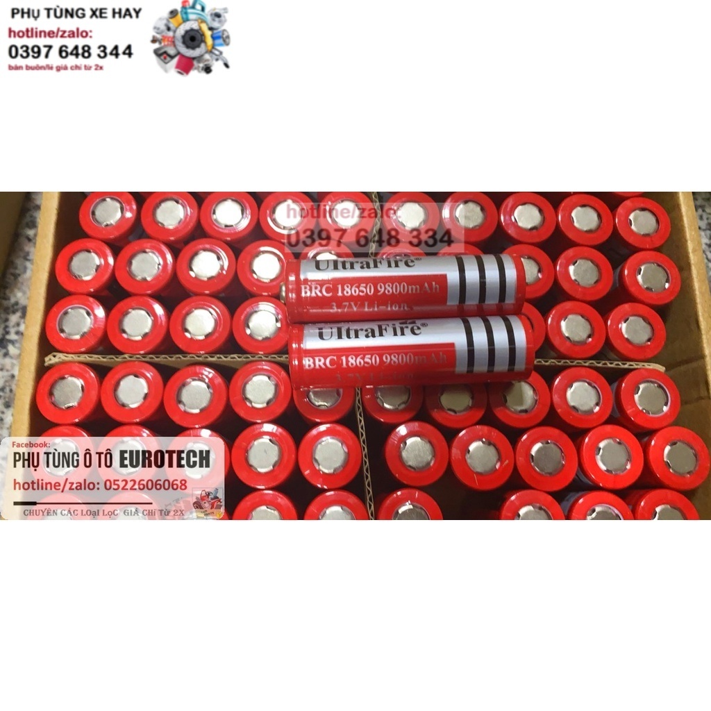PIN 18650 Pin lithium 3.7v [BH 1 NĂM]