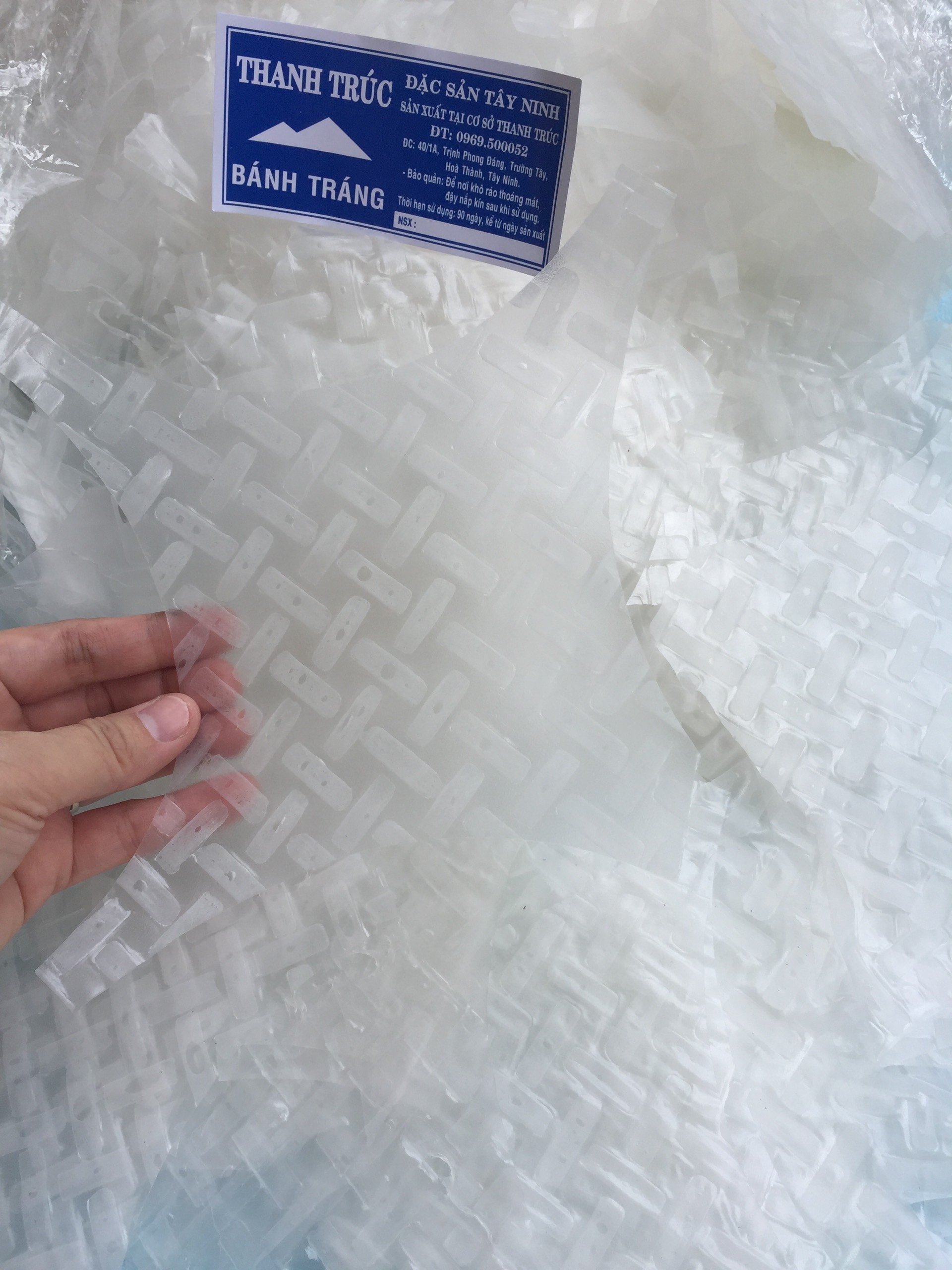 (500gr)Bánh Tráng Trăng Siêu Mỏng