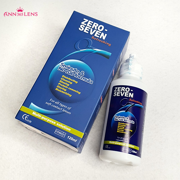 Dung dịch ngâm lens ZERO SEVEN (07) - 120ml