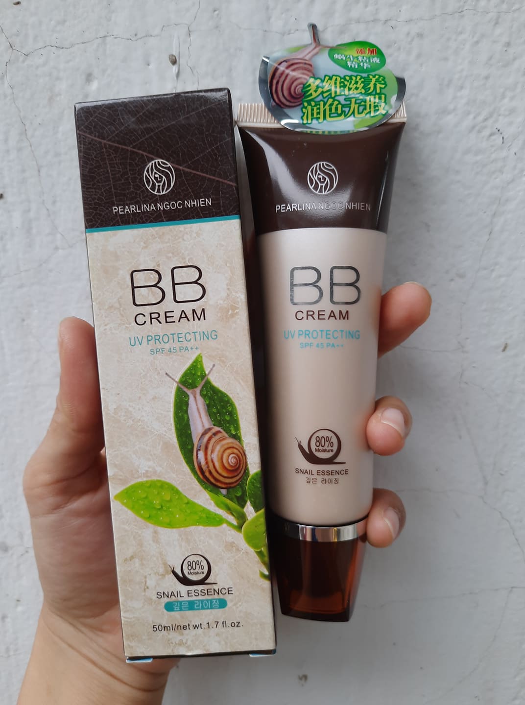 [HCM]Kem Nền Dưỡng Trắng Da BB Ốc Sên Siêu Mịn