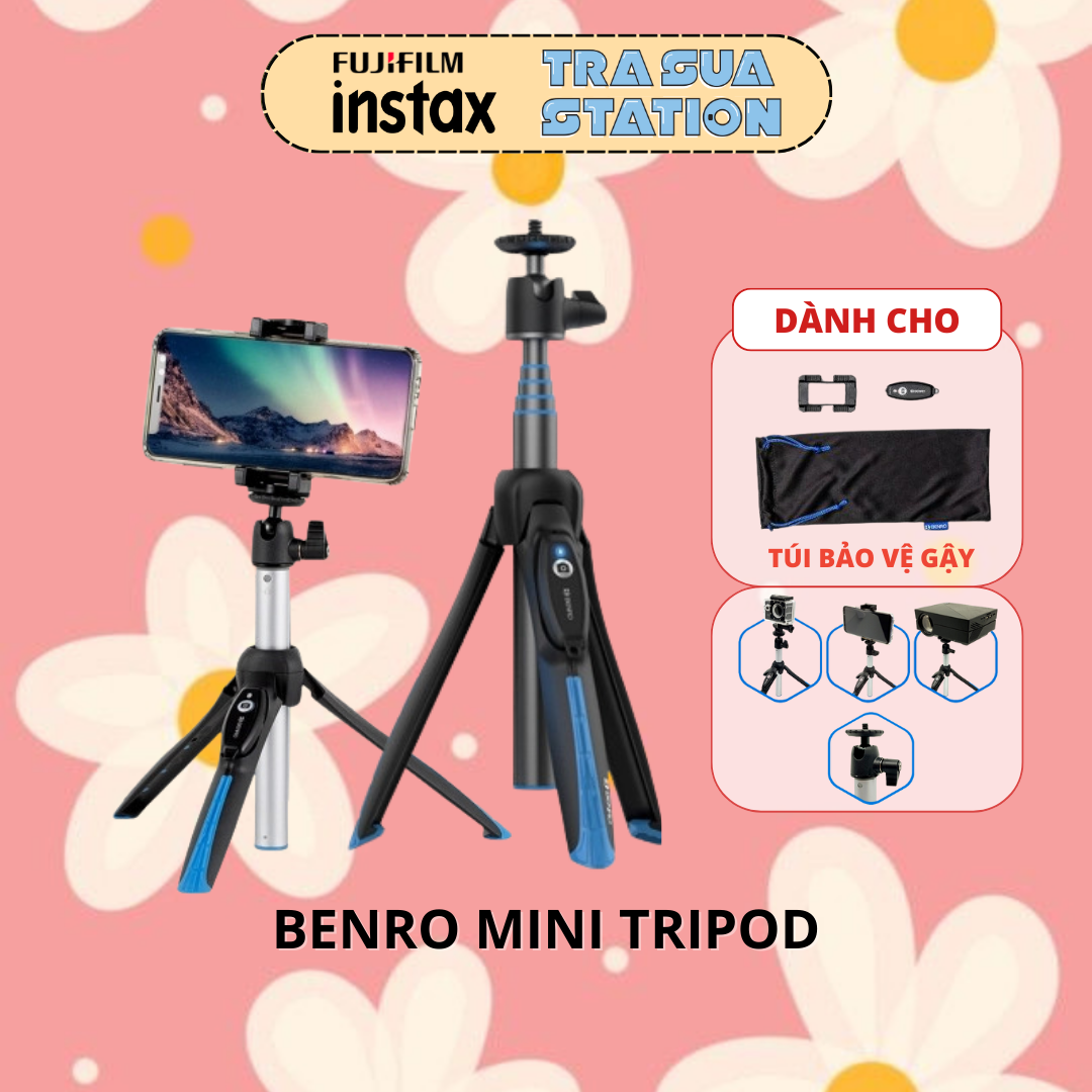 [HN] CHÂN MÁY ẢNH BENRO MINI TRIPOD BK15