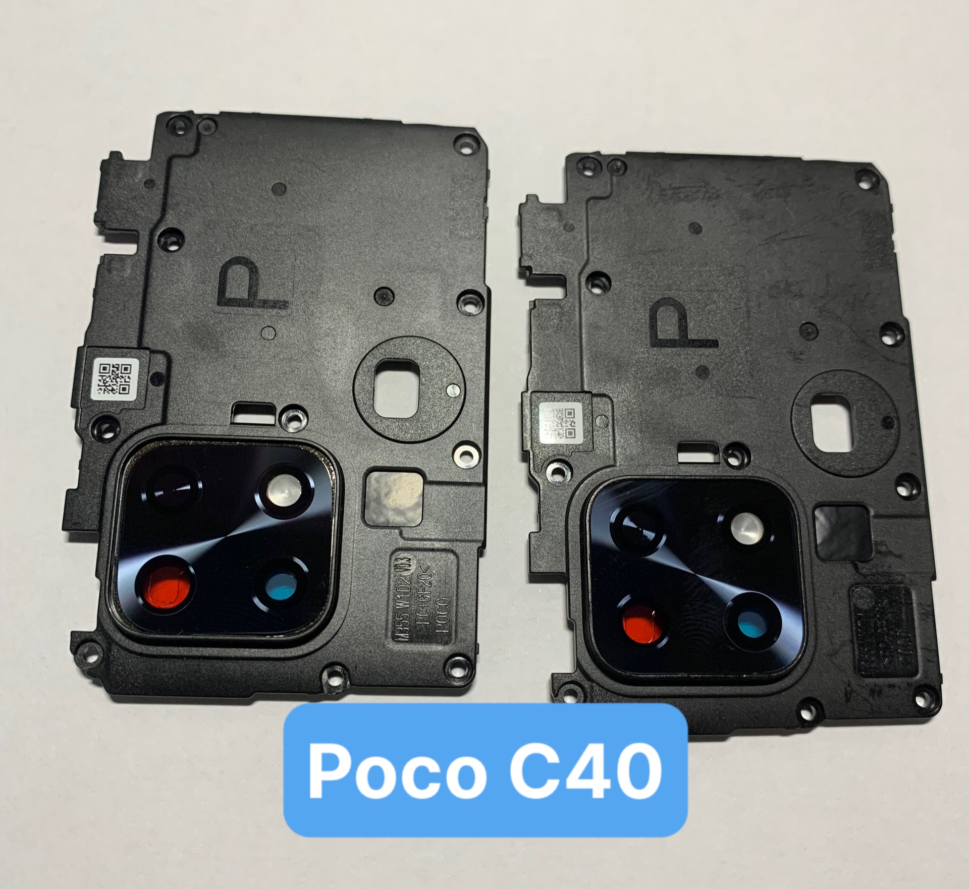 Cụm kính camera liền vành xiaomi poco C40