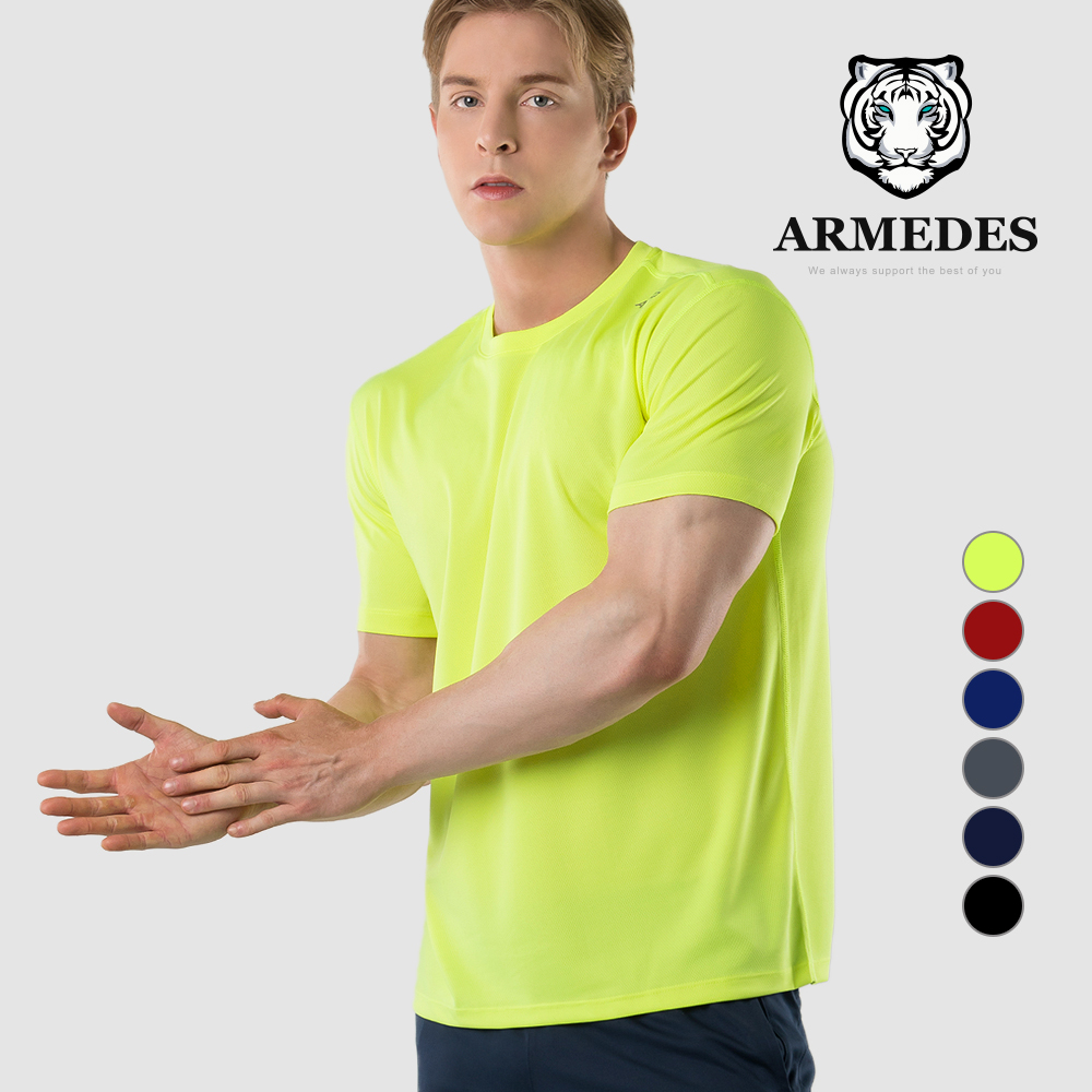 Áo thun thể thao nam tay ngắn armedes - ar 192