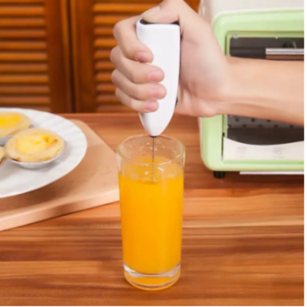 Máy đánh trứng bằng tay tạo bọt mini